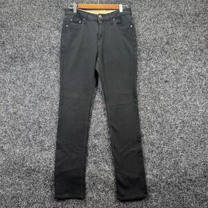 Rag & Bone Mens Black Slim Straight Leg Pants Cotton Blend Size 29 Made in USA